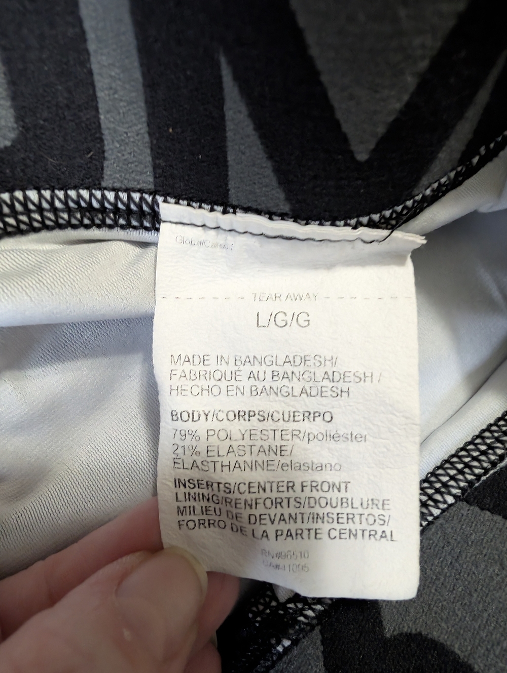 Under Armour Men's Black Camo Compression Leggings - Picture 7 of 7